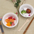 Durable Natural Disposable Dinnerware Compostable Recyclable Bagasse Bowls For Outdoor